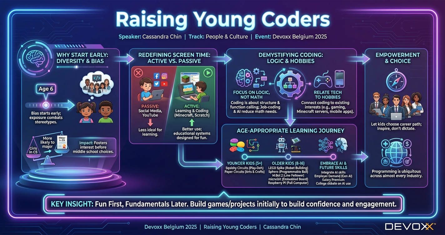 Raising Young Coders infographic