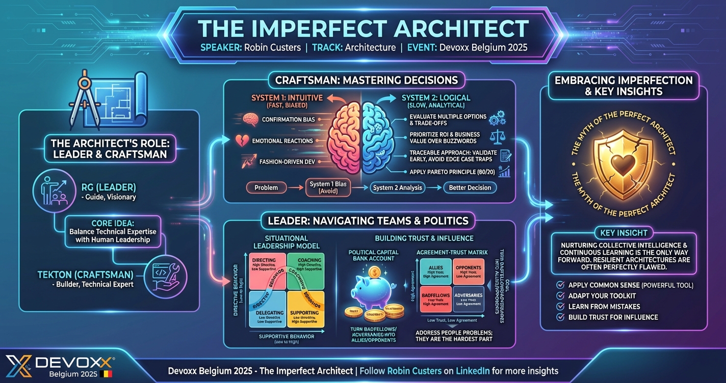 The Imperfect Architect infographic