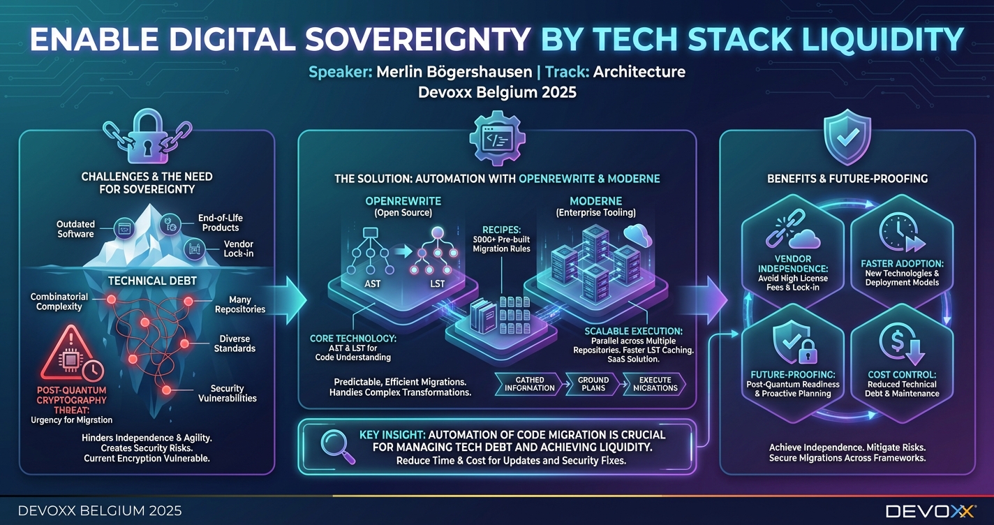 Enable Digital sovereignty by tech stack liquidity infographic