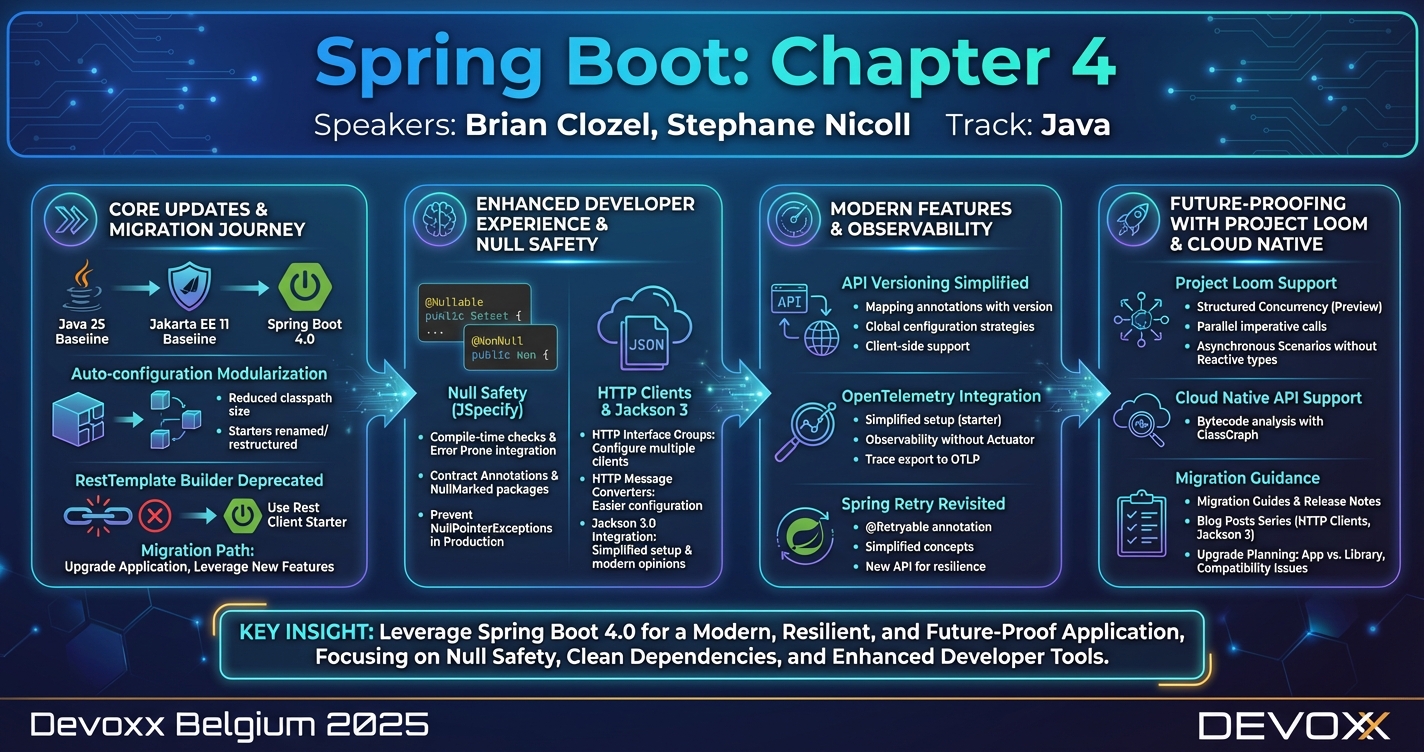 Spring Boot: Chapter 4 infographic