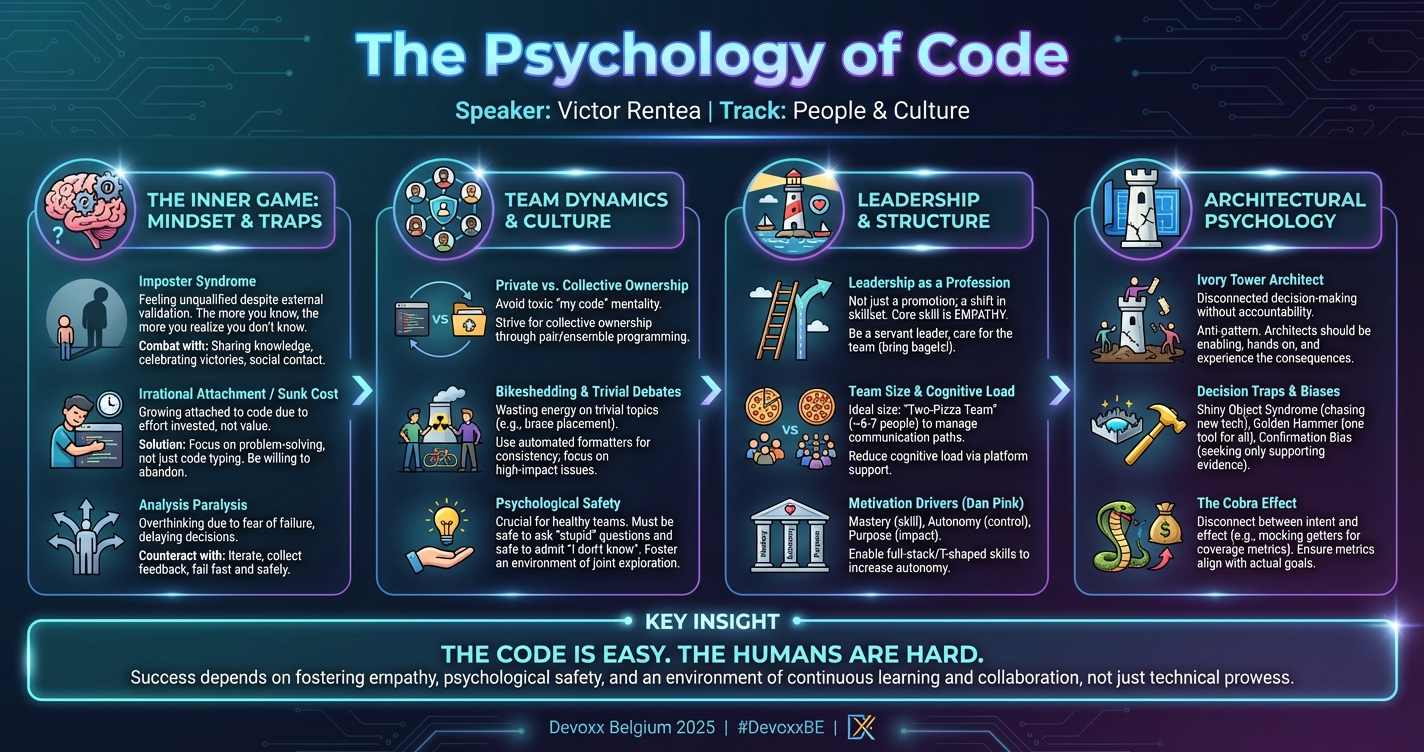 The ⁠Psychology of Code infographic