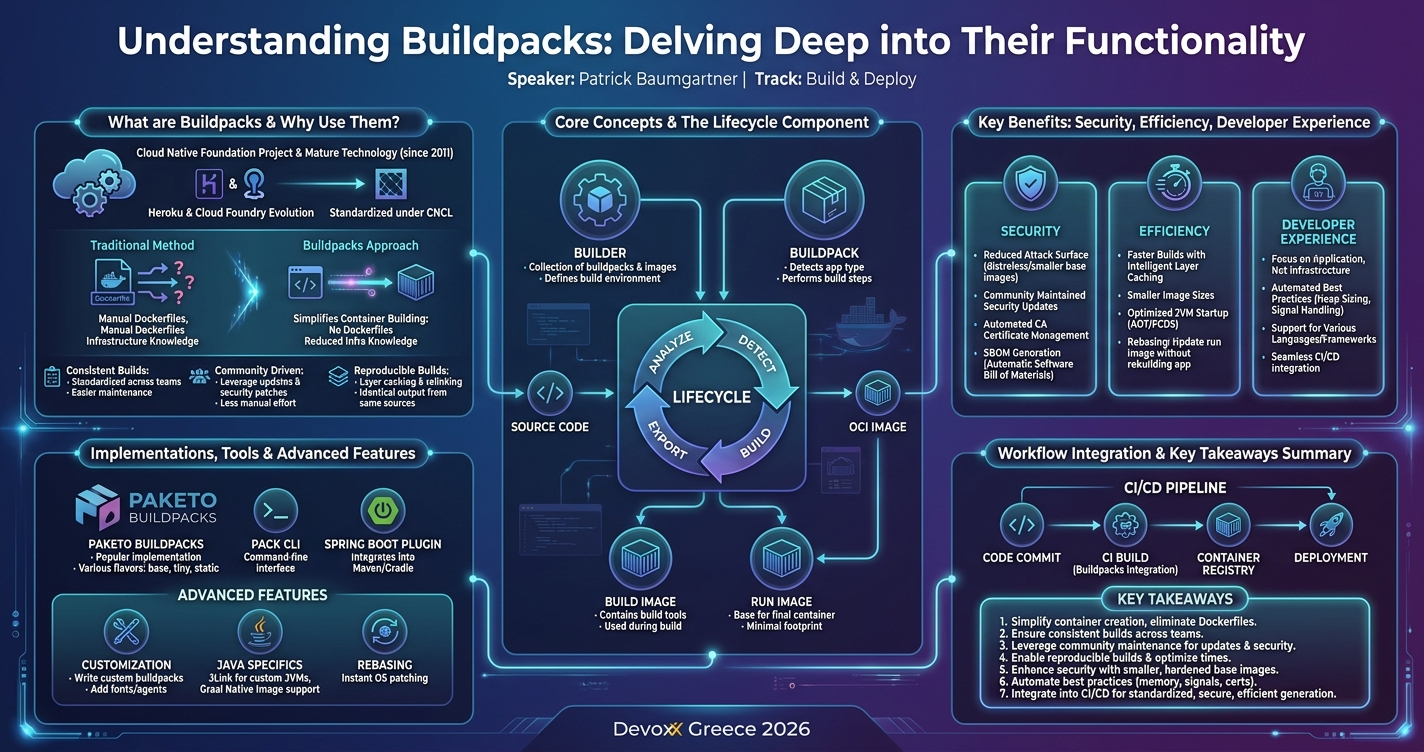 Understanding Buildpacks: Delving Deep into Their Functionality infographic