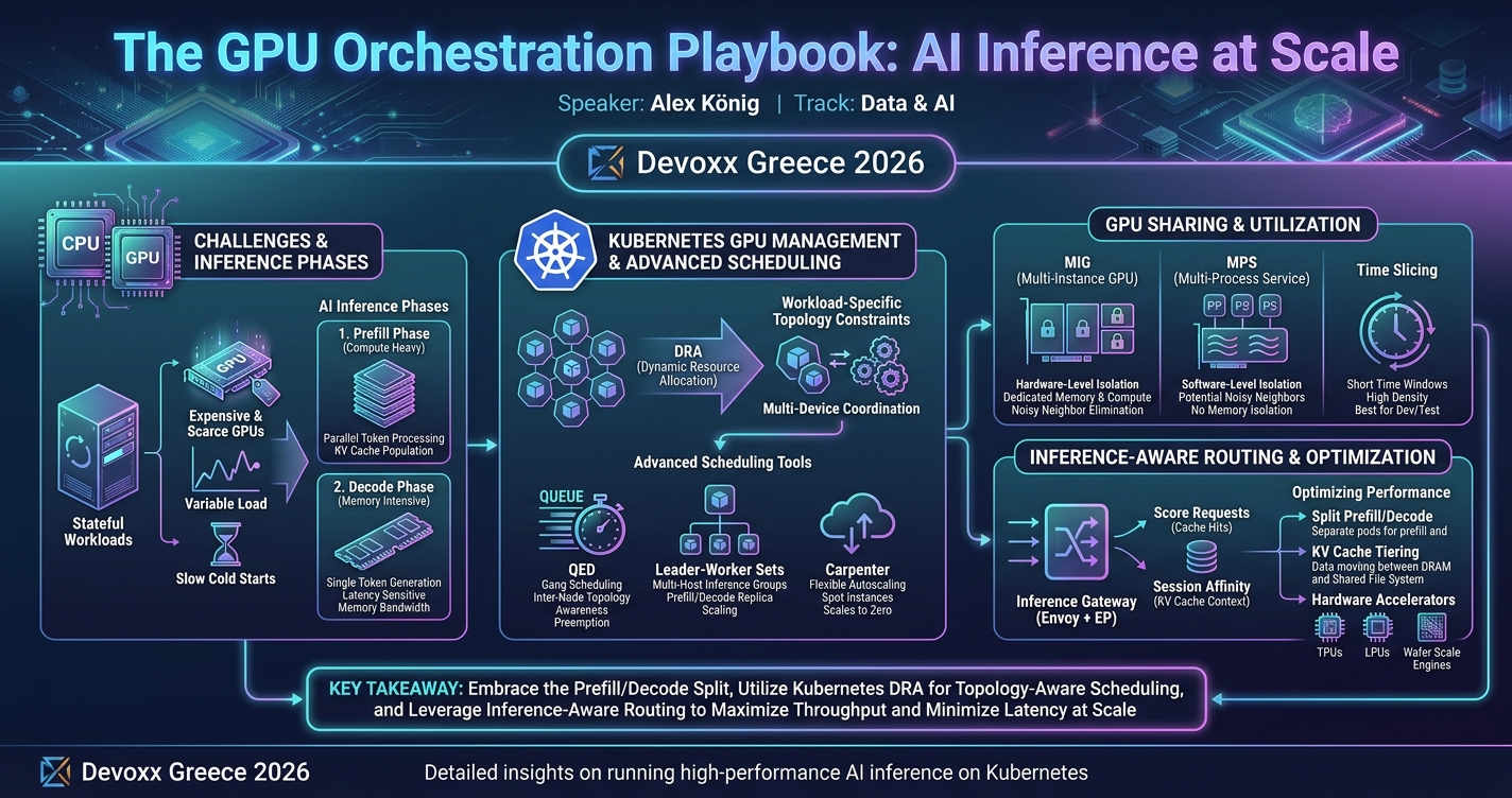 The GPU Orchestration Playbook: AI Inference at Scale infographic