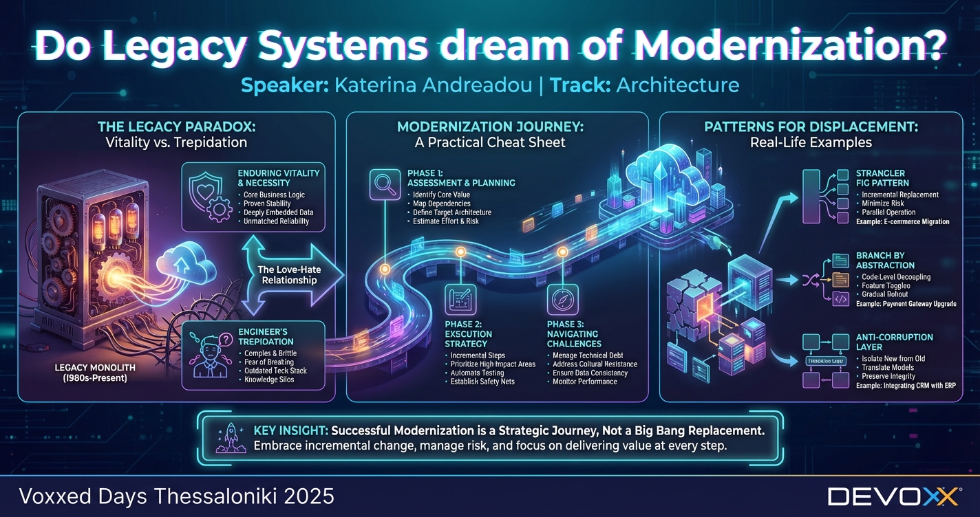 Do Legacy Systems dream of Modernization? infographic