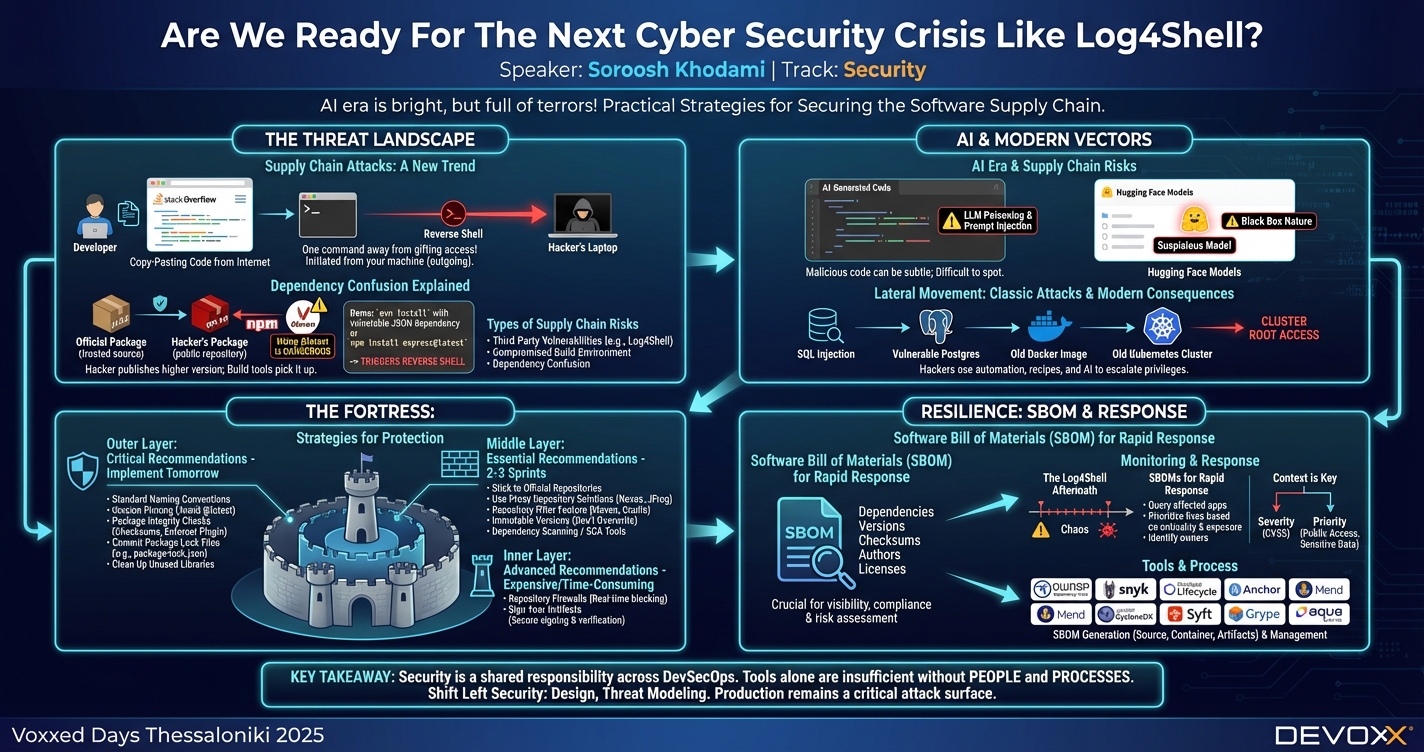Are We Ready For The Next Cyber Security Crisis Like Log4Shell? infographic