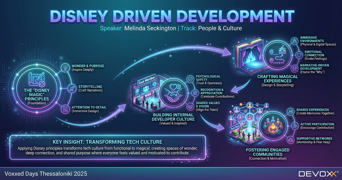 Disney Driven Development infographic