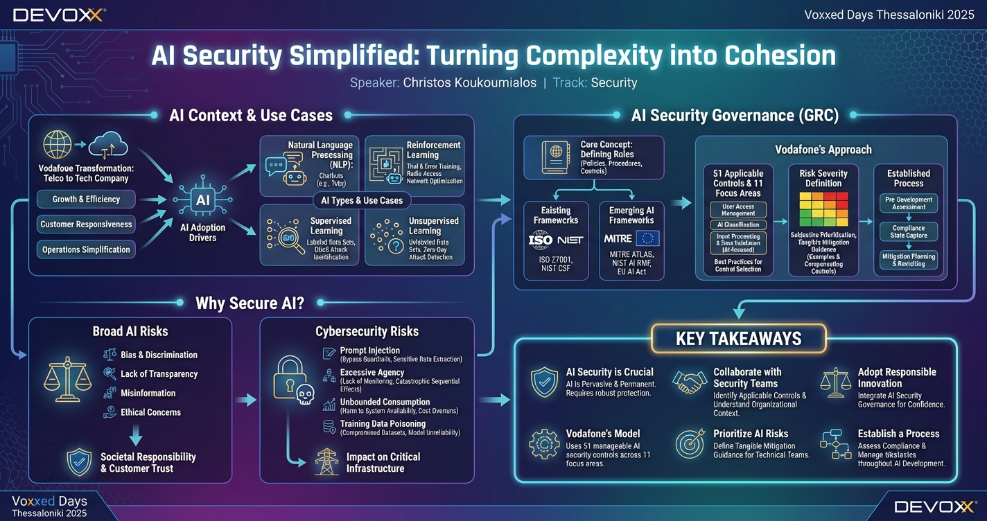 AI Security Simplified: Turning Complexity into Cohesion infographic