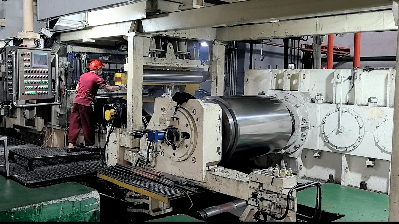 4-high rolling mill line