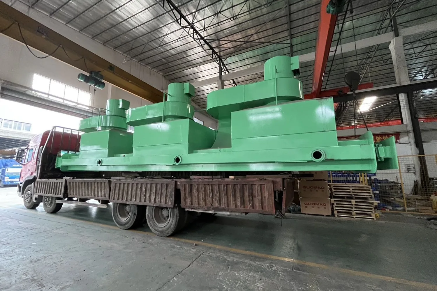 AKS furnace equipment shipment