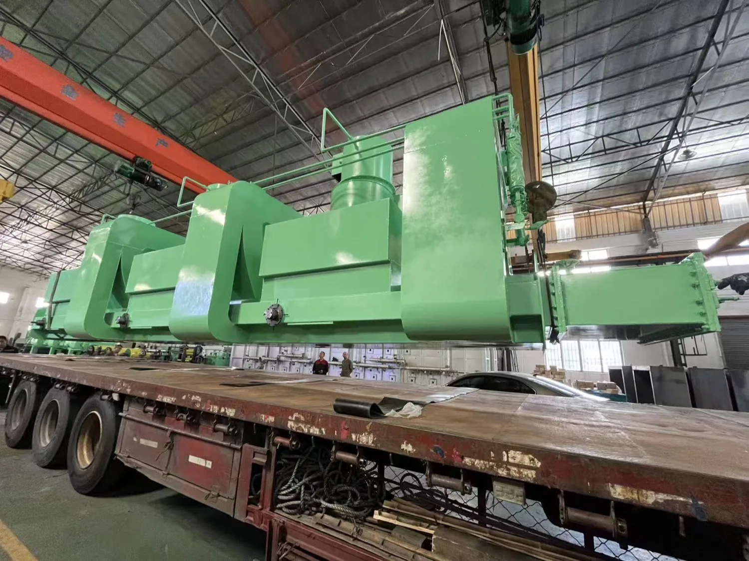 AKS furnace shipment preparation