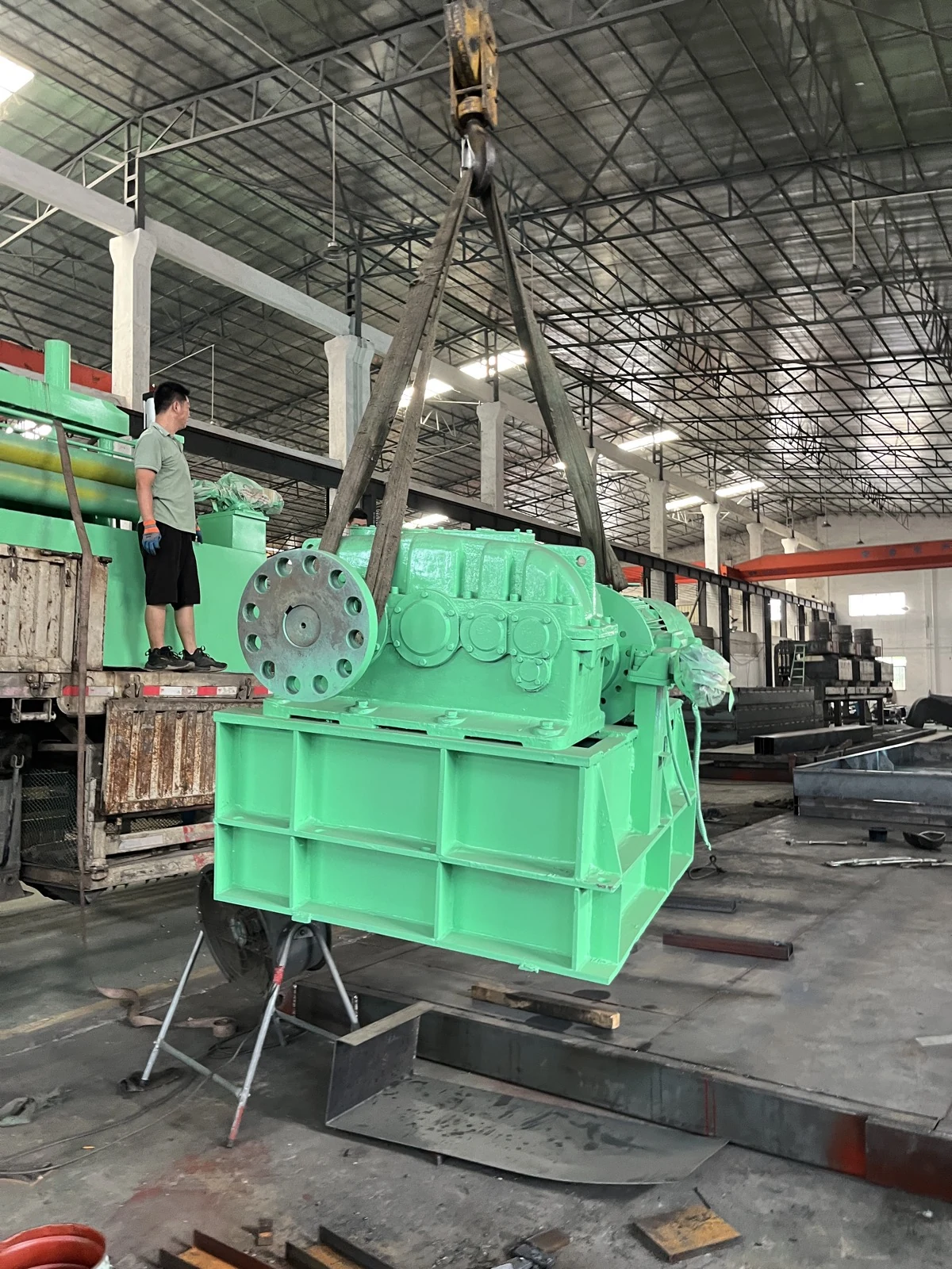AKS equipment prepared for customer delivery