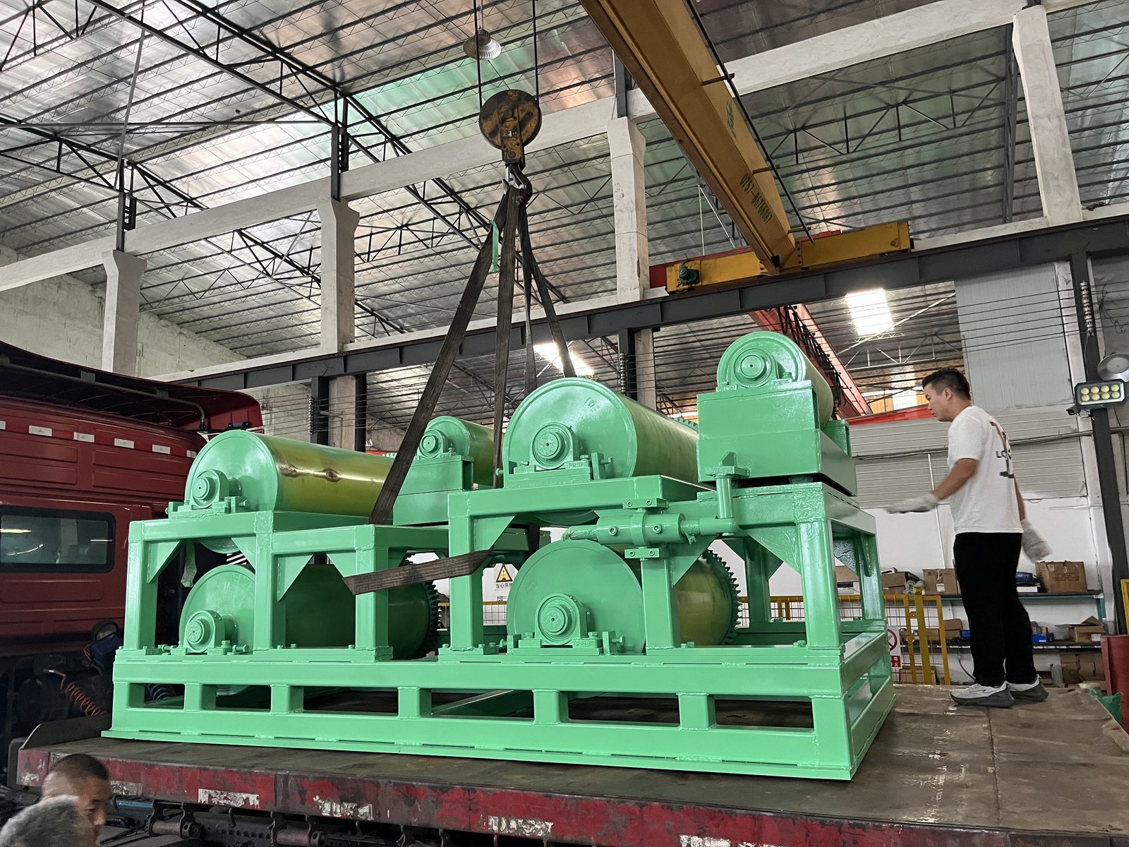 AKS copper bright annealing furnace shipment