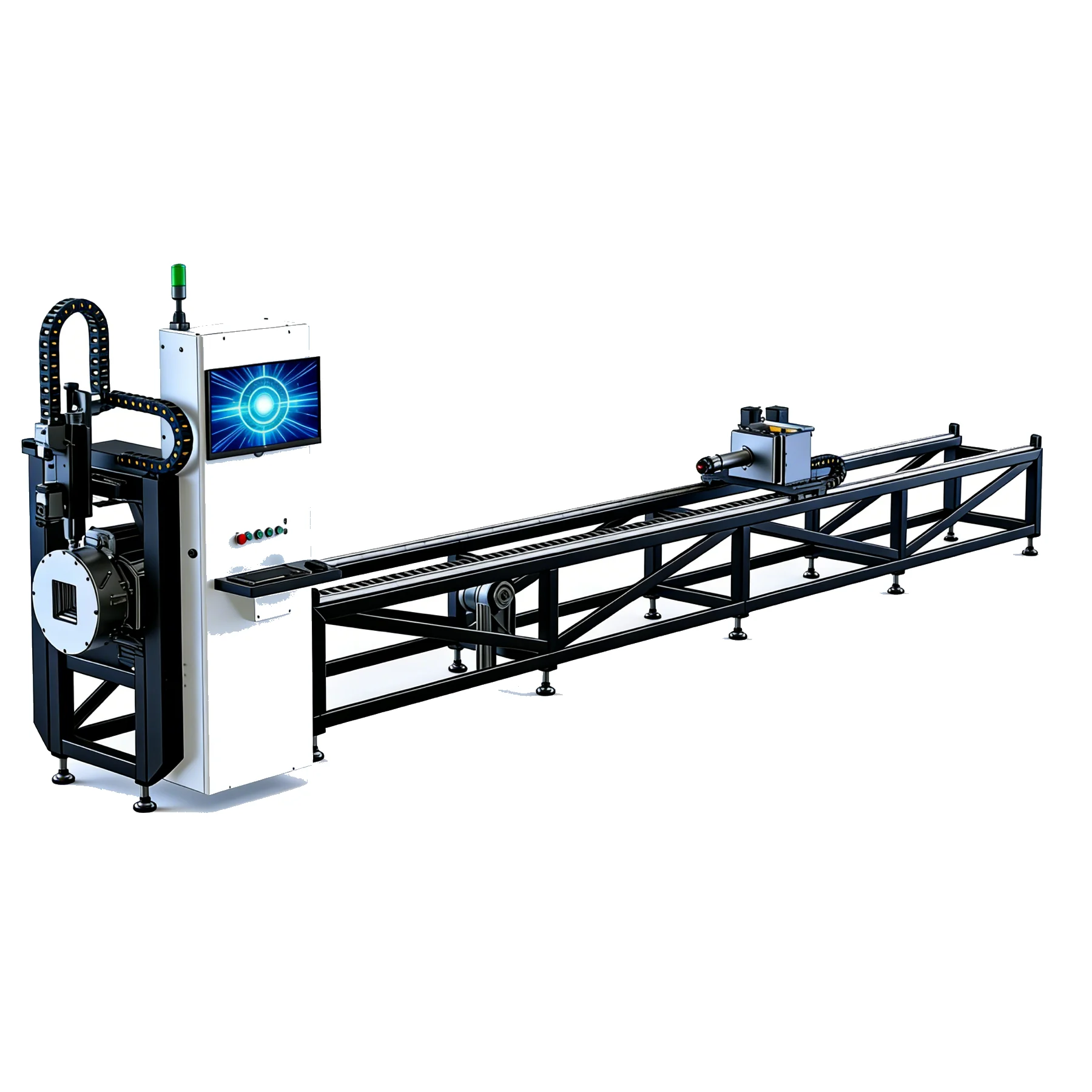 M12 compact fiber laser tube cutter