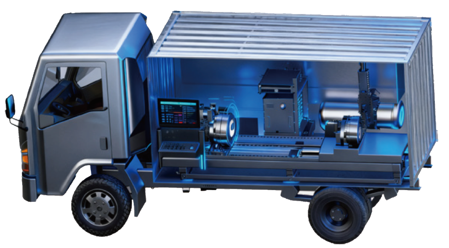 Compact tube laser cutting machine for small factory upgrades