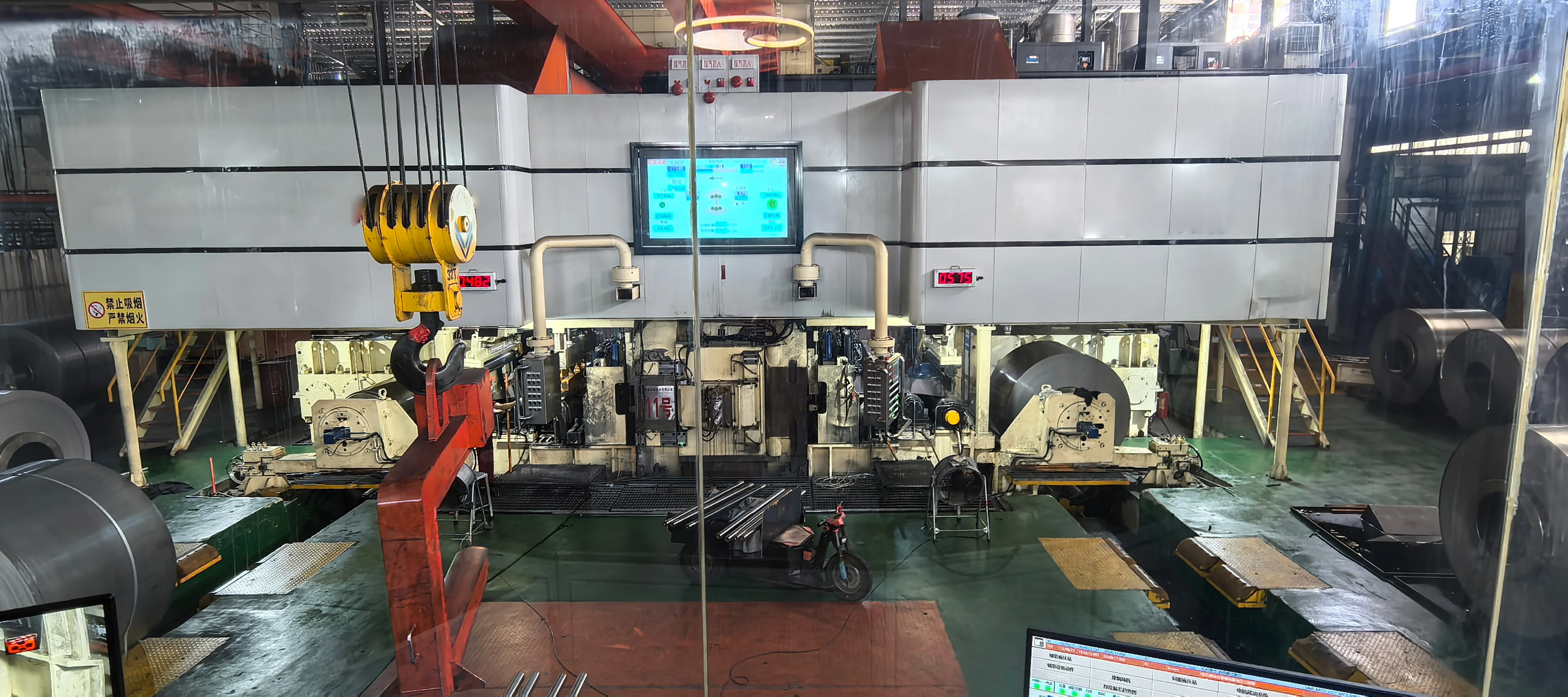 JINYE 6 High Cold Rolling Mill in production