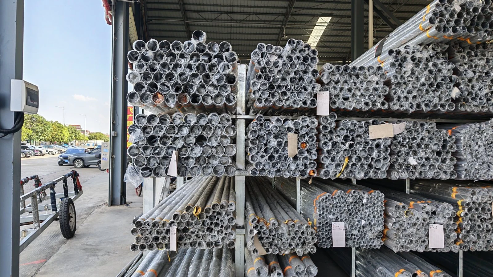 decorative stainless steel round tube for construction