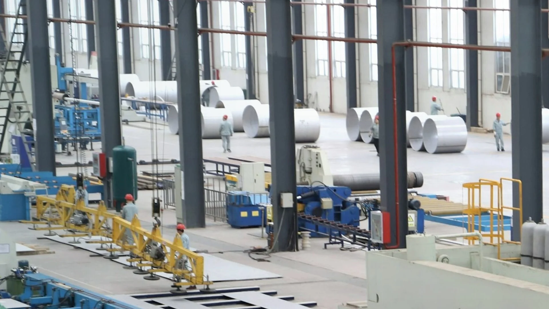 JINYE factory and metal strip equipment workshop