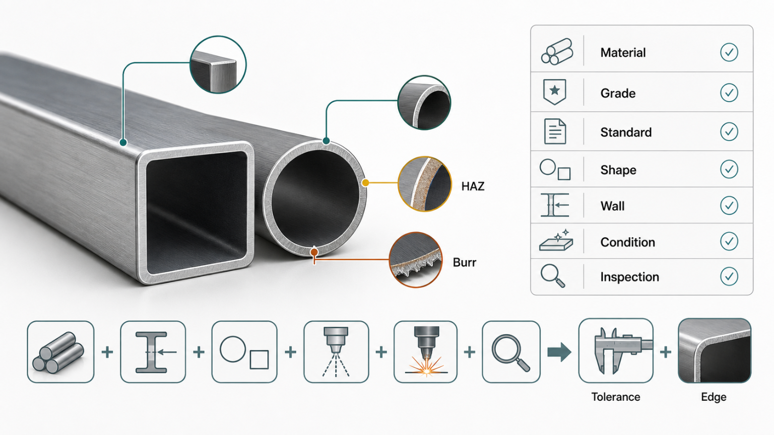 tube material RFQ details