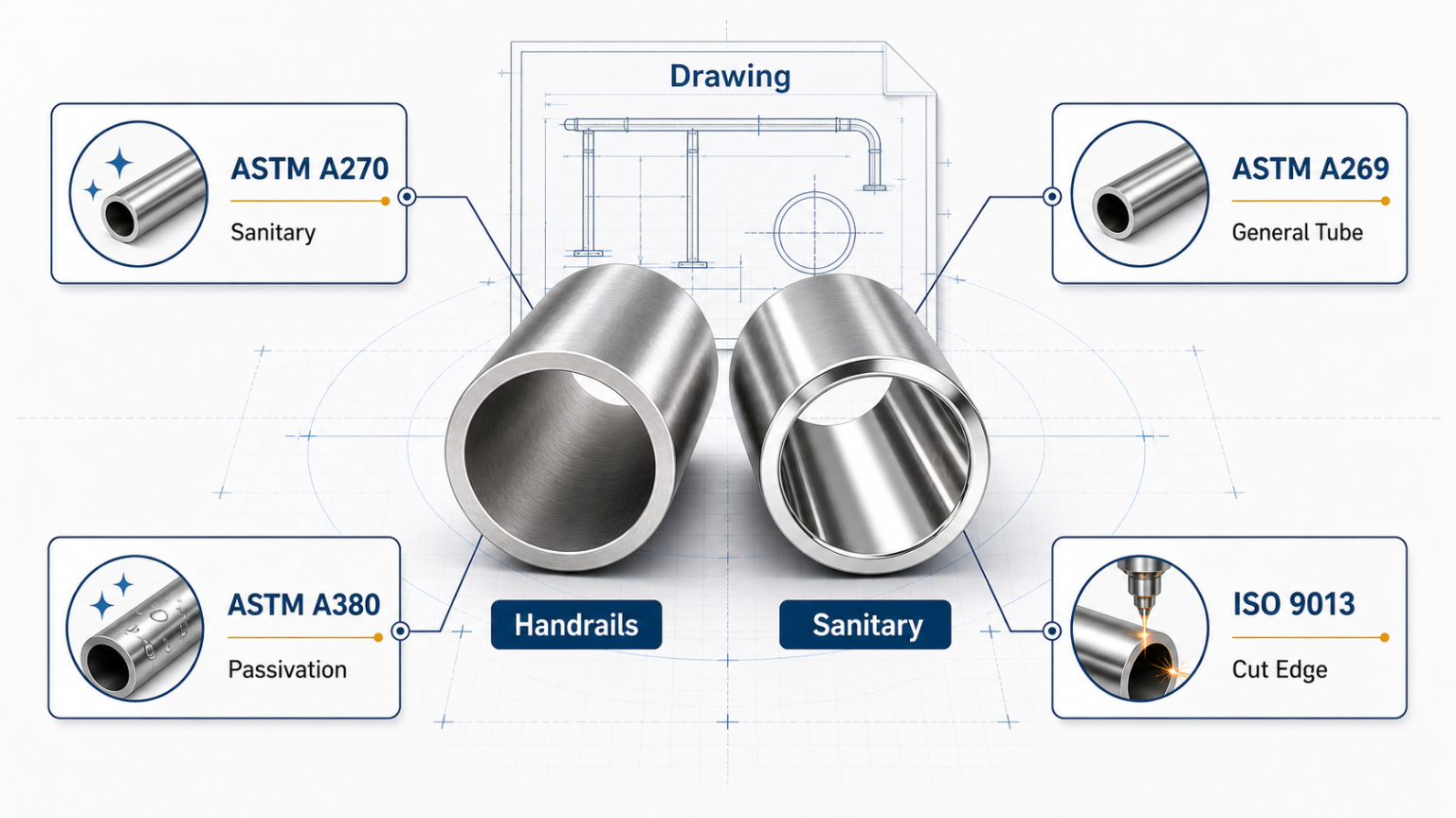 stainless tube standards
