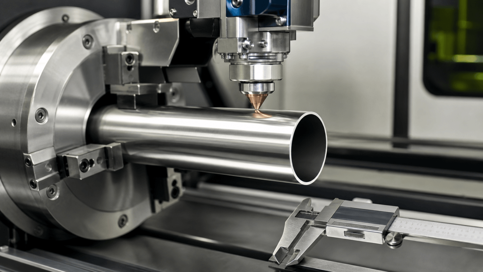 Tube parts staged on the BNL shop floor