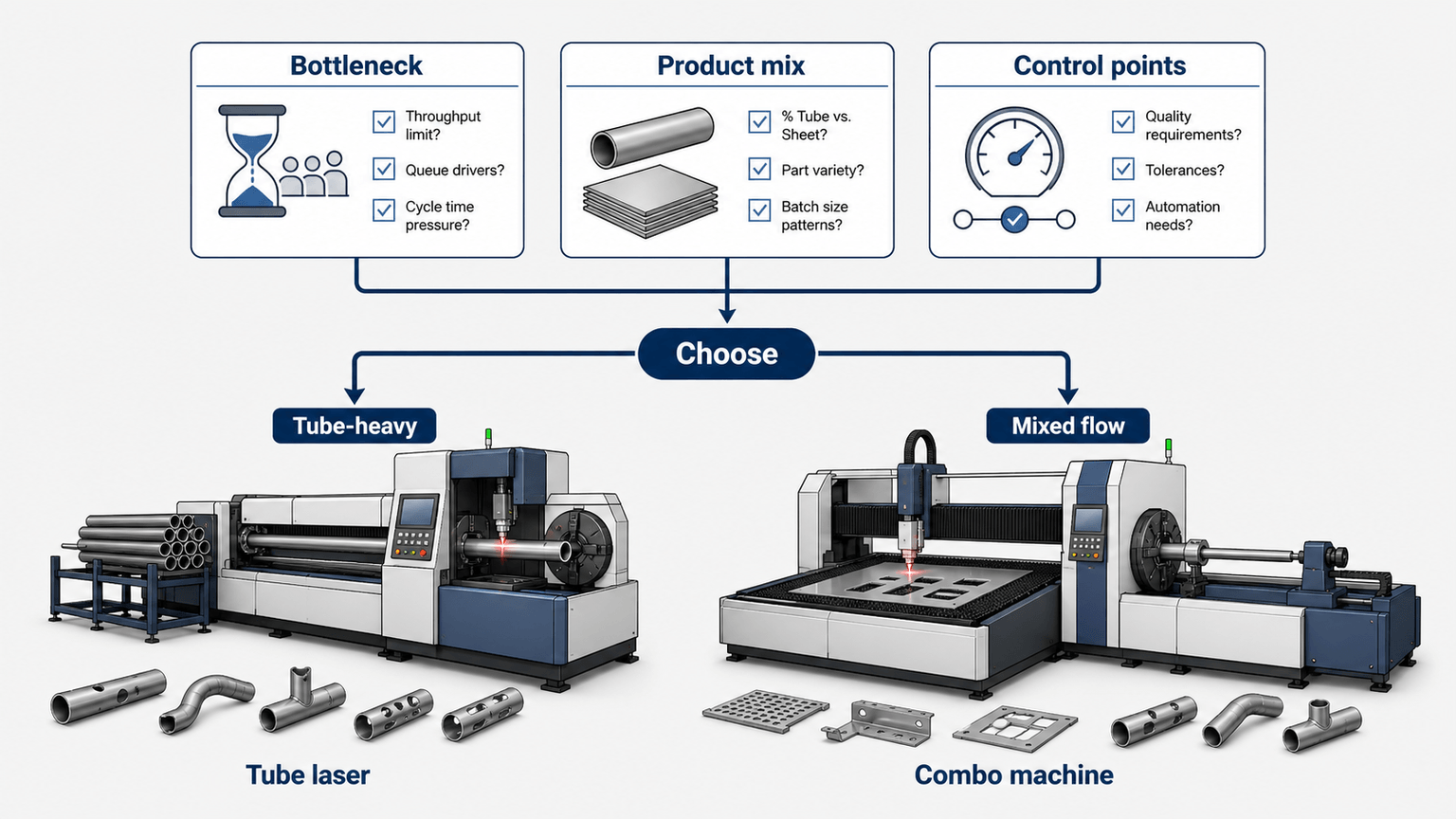 tube laser buying checklist