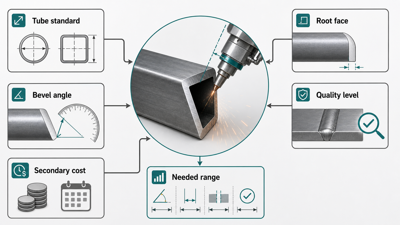 bevel tube laser specs