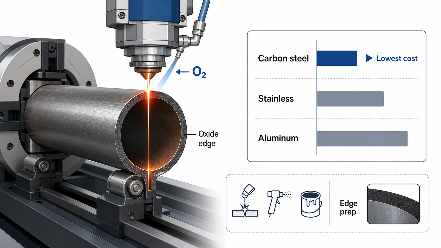 carbon steel laser cutting cost