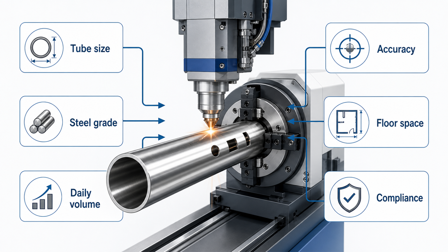 stainless handrail cutter selection