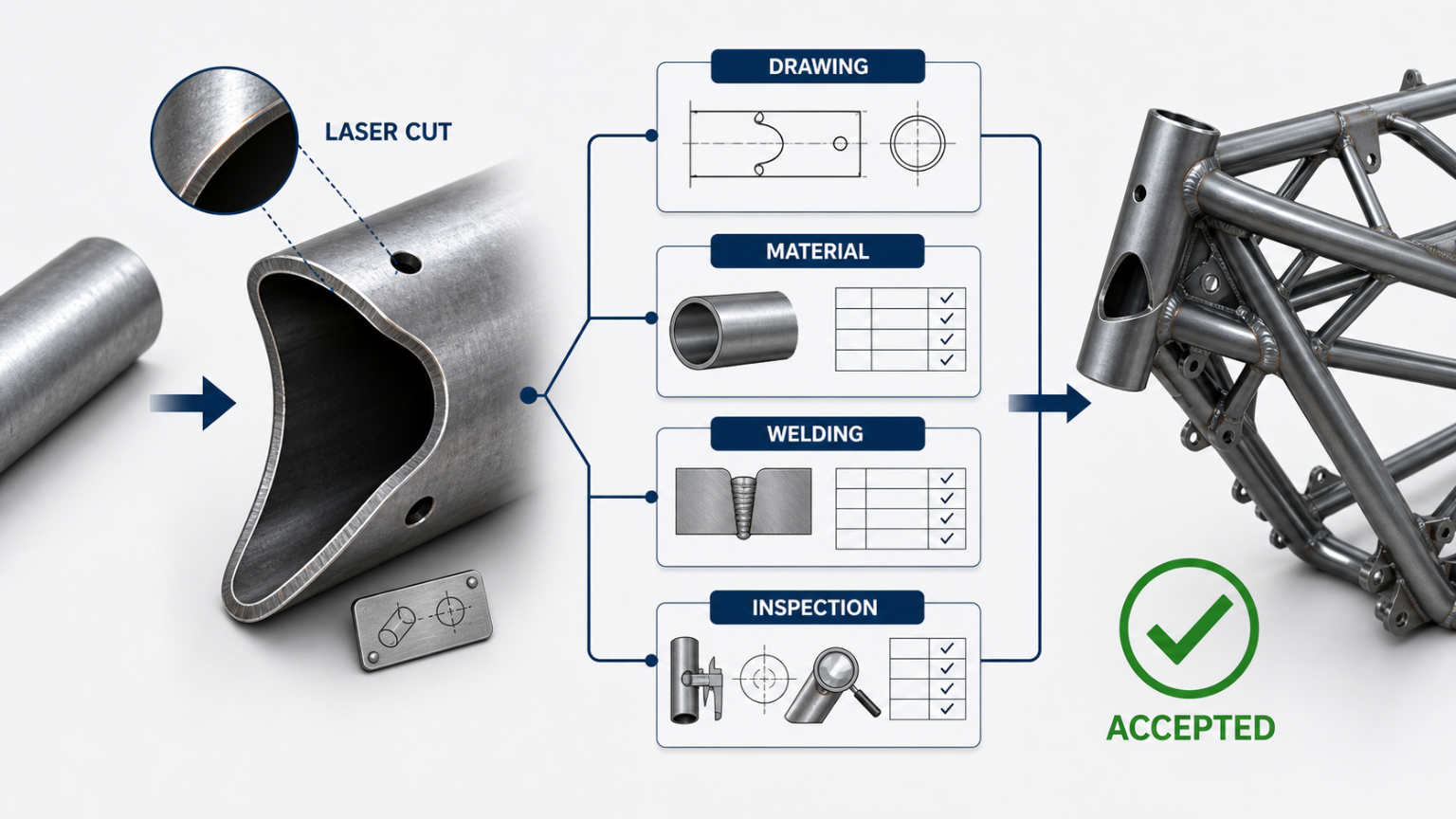 motorcycle tube material standards