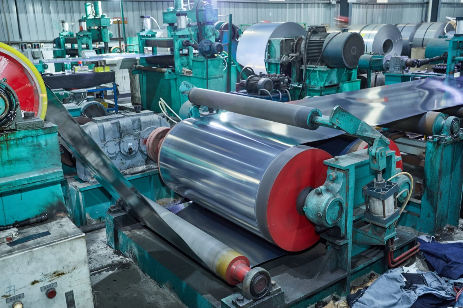 Cooling zone equipment for metal foil bright annealing furnace