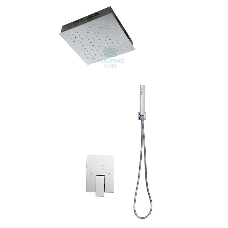 Meteor 300A two-function shower system in polished finish