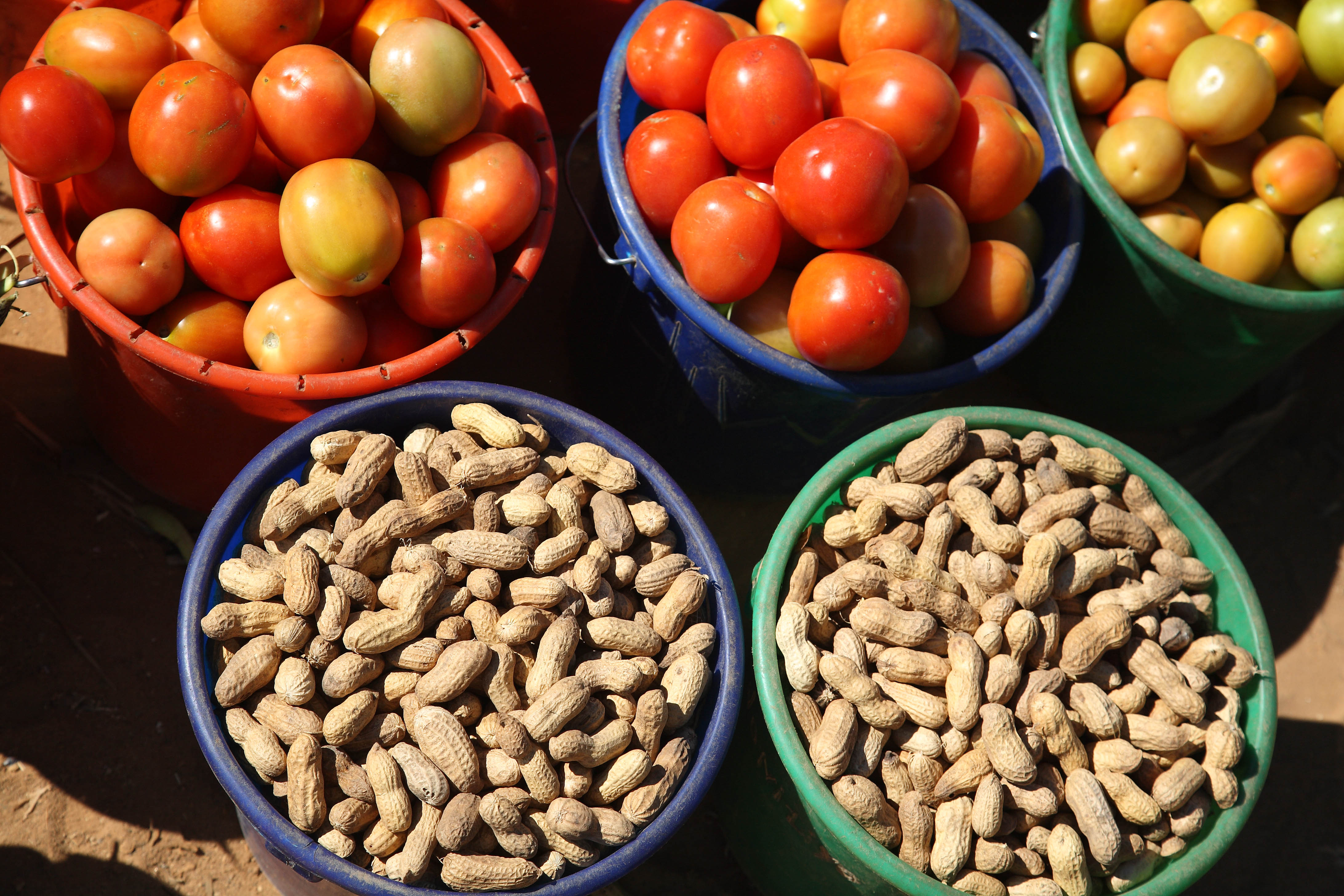 Roadside market, Mozambique, Angonia province