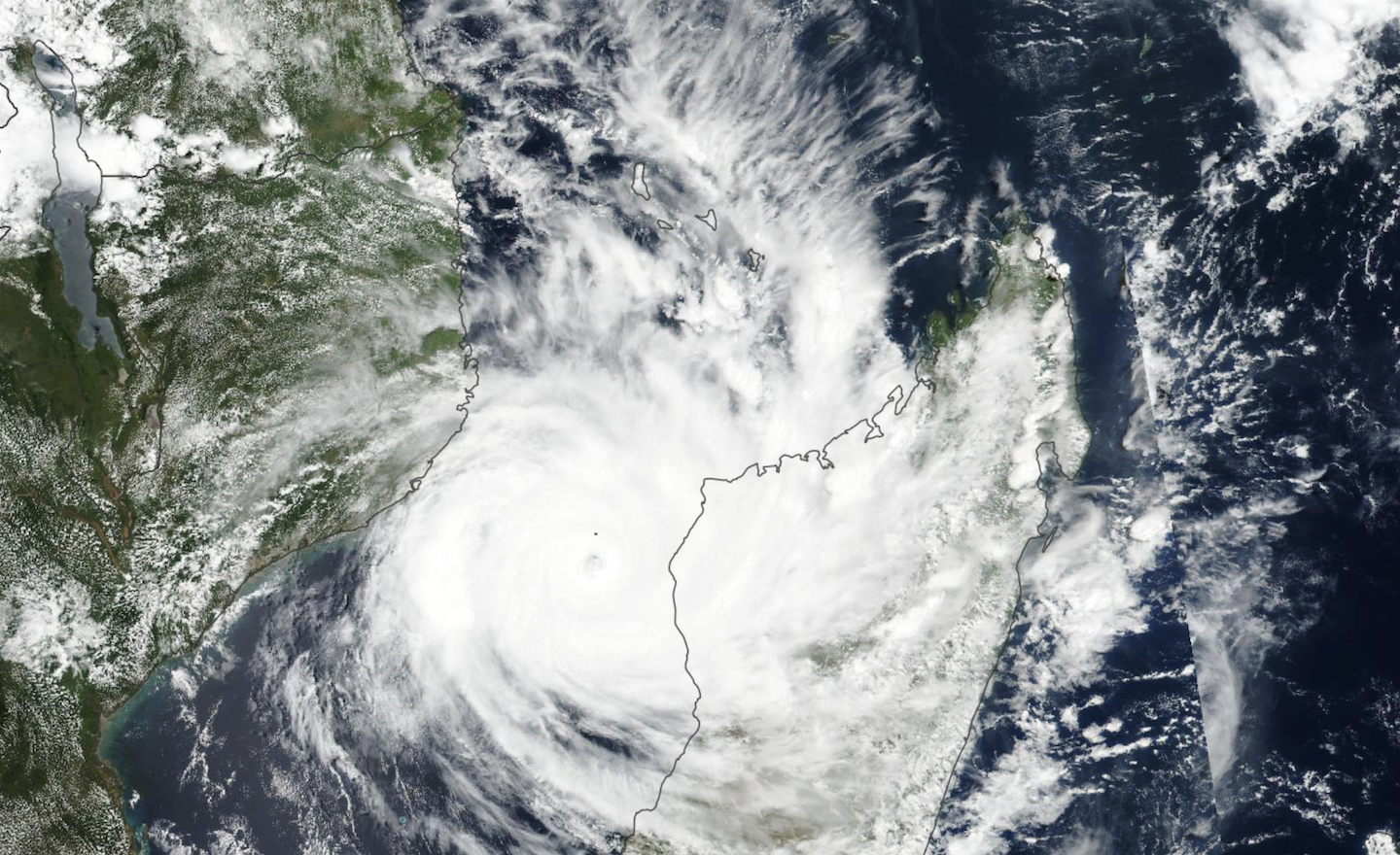 Cyclone Idai, satellite cyclone, mozambique