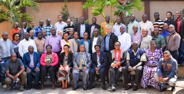 Participants at the AVISA National Planning and Stakeholders Engagement Meeting for Tanzania Groundnut and Sorghum Programs. Photo: W Grace, ICRISAT