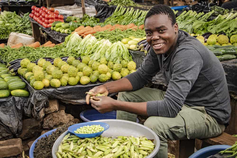 Lizulu market-Lilongwe town, Malawi