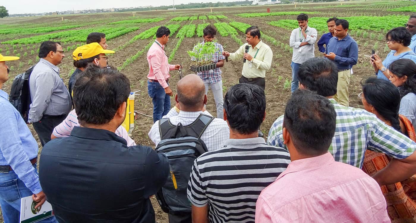 The Master Trainers training held at ICRISAT. Photo: IDC, ICRISAT