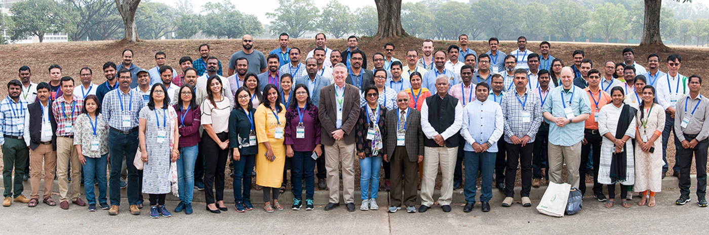 Participants and speakers at the AdaptNET workshop. Photo: PS Rao, ICRISAT