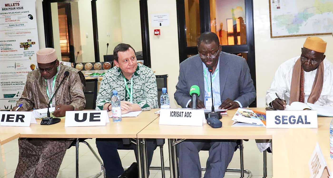 Delegates during the launch meeting of APSAN-Mali project at ICRISAT-Samanko in Mali. Photo: N Diakite, ICRISAT