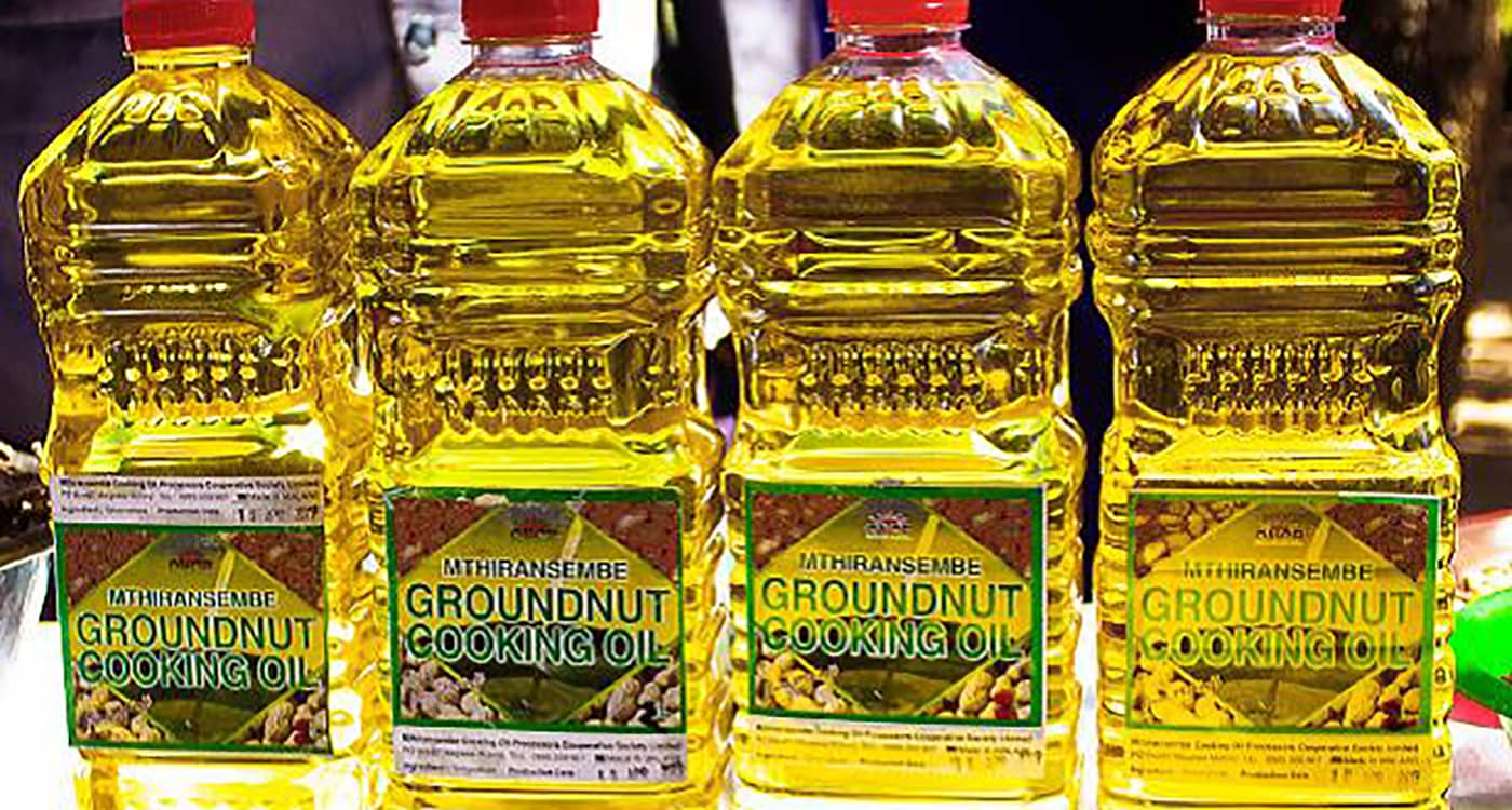 Cooking oil produced and packaged by Mthirasembe farmers cooperative Photo: MSIDP