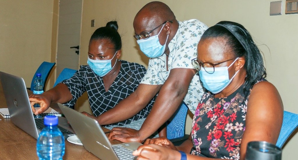 A crop modeling training session in progress. Photo: ICRISAT