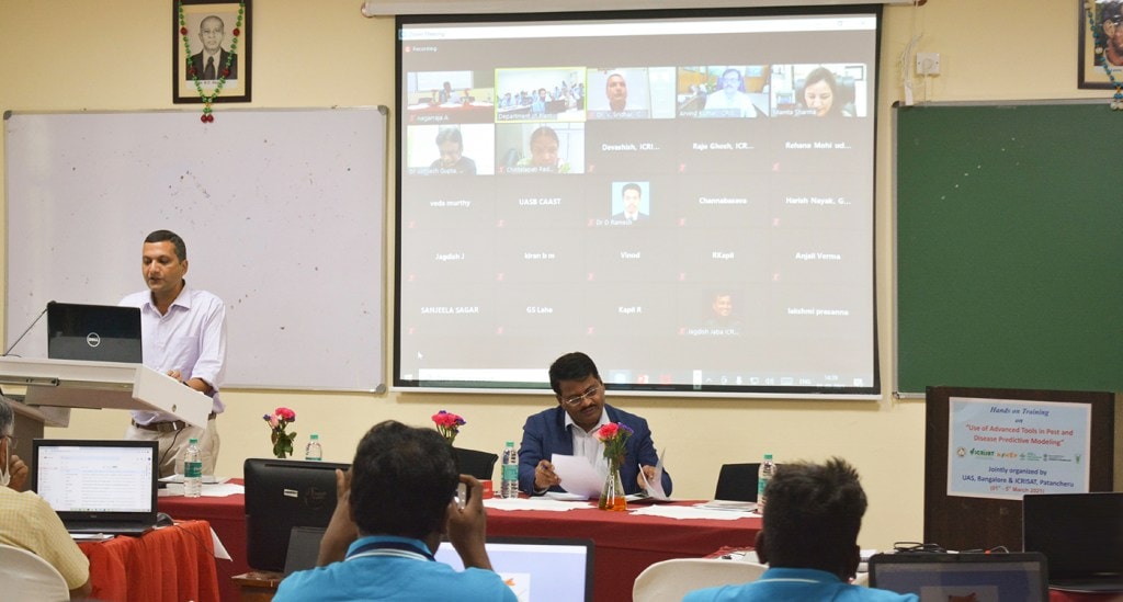 A glimpse of the workshop at University of Agricultural Sciences, Bangalore. Photo: B Ramanagouda, ICRISAT