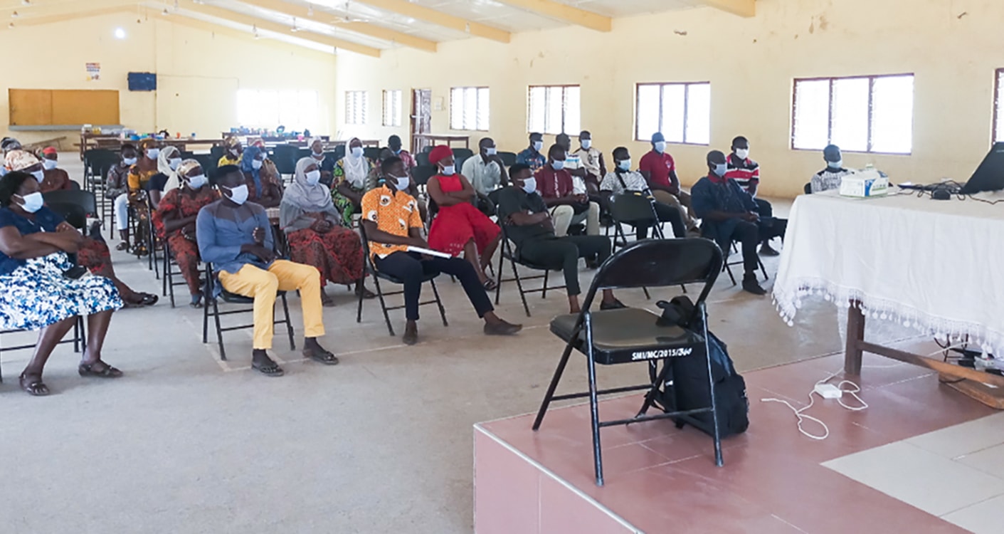 A cross-section of the participants of the training session. Photo: D Adogoba, CSIR-SARI