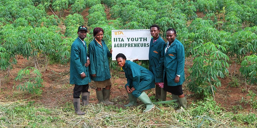 The IITA Youth Agripreneurs introduced many young people to agribusiness possibilities.