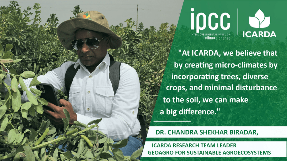 AGROECOSYSTEM SCIENTIST DR. CHANDRA BIRADAR DISCUSSES DRYLANDS AND THE IPCC REPORT