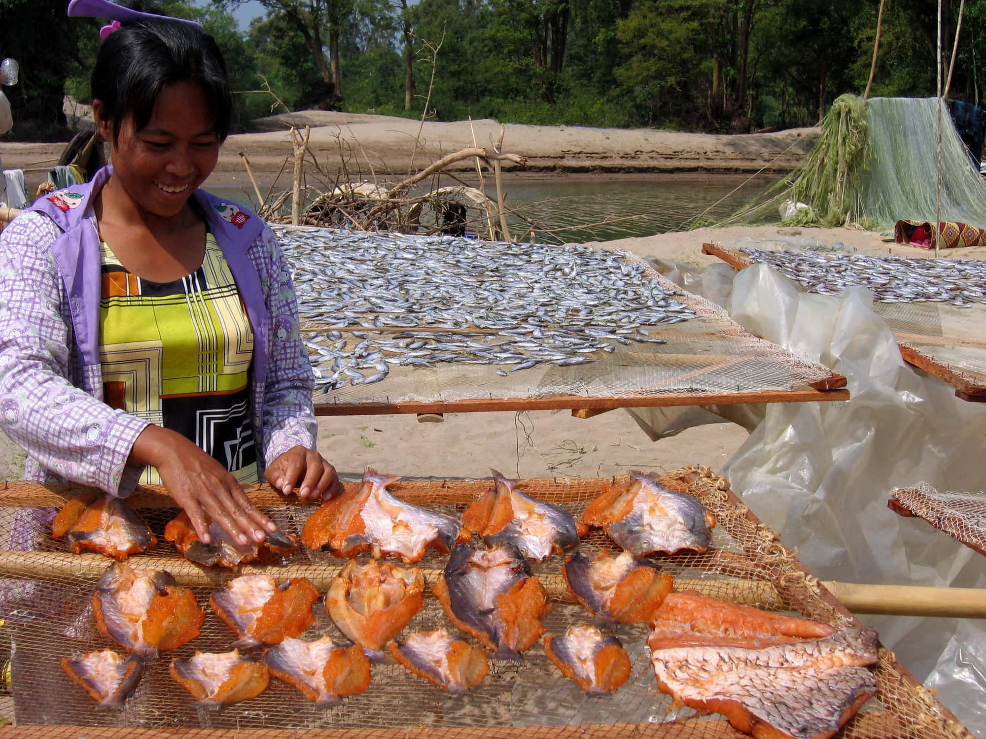 Aquatic food systems provide decent employment opportunities for youth. Photo by Edward H. Allison