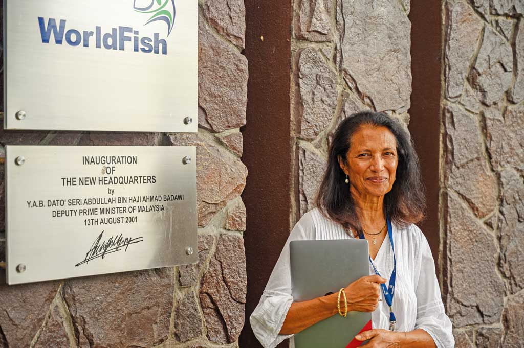 Dr. Shakuntala at WorldFish