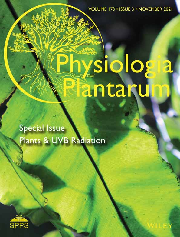 Physologia plantarum cover