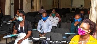 Photo from the inception training held in Ibadan in February 2021. In attendance are the enumerators, masters students, and research partners. (Pictured above are Faroyin Omolola, Marvel Adedeji, Oyebade Timilehin, Olufisoye Ojo, Oyesola Adedamilola Mary, Kunle Osinubi, and Selim Alarape.)