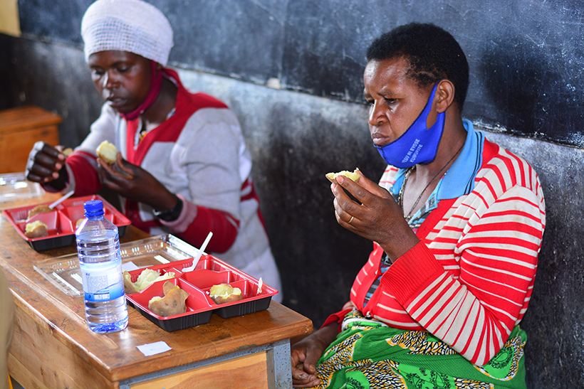 Consumer analysis for the tricot potato trials.