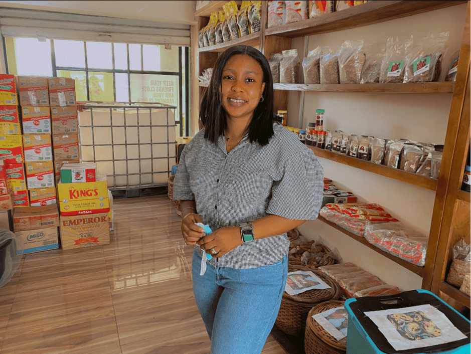 Kechicha’s Imoran Farm opened a retail store selling dried catfish and other value-added foods to retailers and consumers during the COVID-19 pandemic. Photo by Tatios Kechicha / Imoran Farms